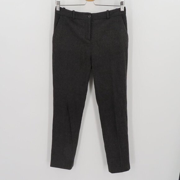 Michael Kors Collection Womens 4 Gray Dress Pants Wool Blend Has Pockets Italy - Picture 11 of 12
